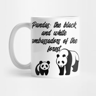 T-Shirt Pandas Mug